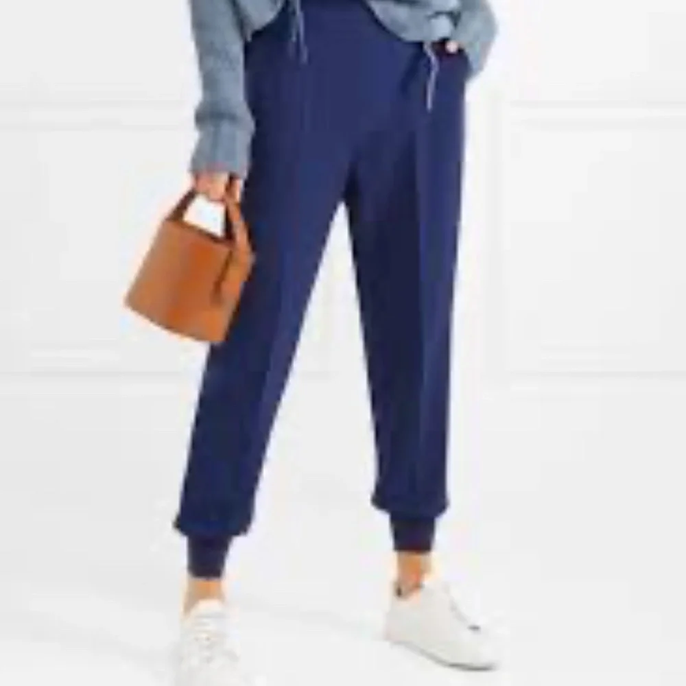 STELLA MCCARTNEY Julia elasticated-cuff cady trousers - Picture 2 of 4